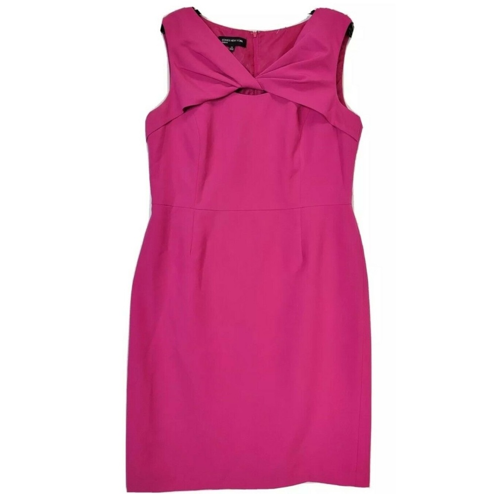 Jones New York Pink Business Casual Dress